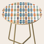 Mid Century Drop Pattern Side Table Gallery Image 2