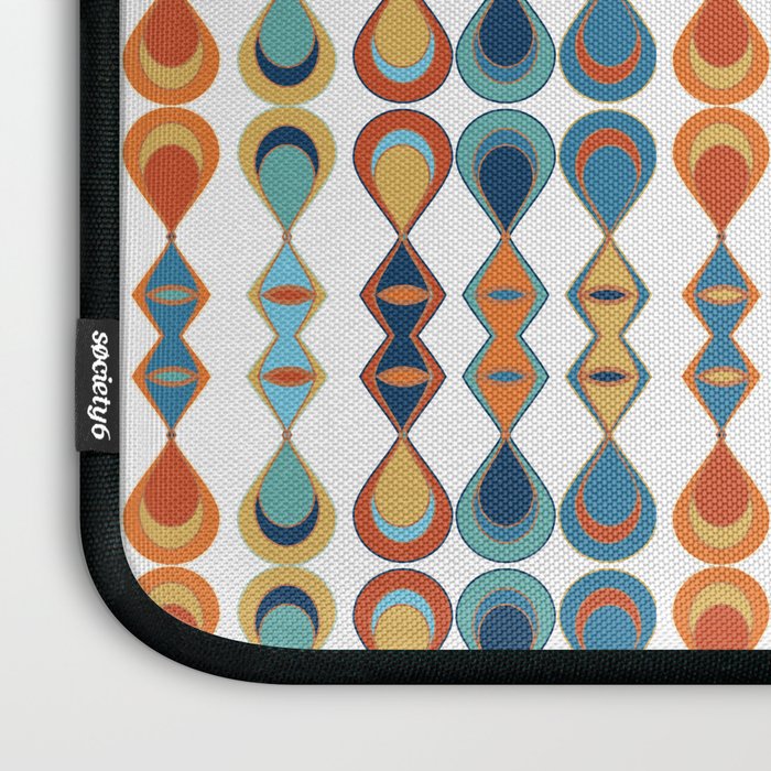 Mid Century Drop Pattern Laptop Sleeve Gallery Image 3