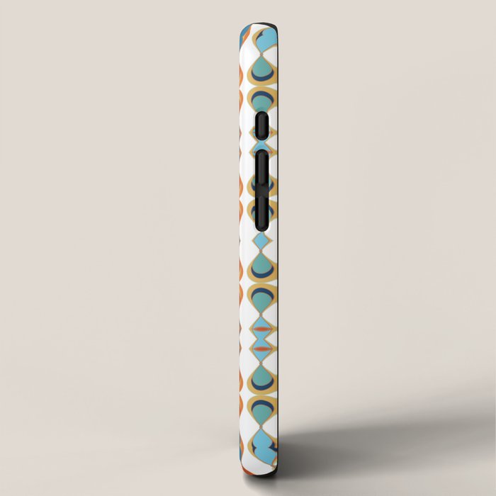 Mid Century Drop Pattern iPhone Case Gallery Image 2