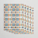 Mid Century Drop Pattern Wrapping Paper Gallery Image 3