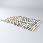 Mid Century Drop Pattern Rug Gallery Image 3