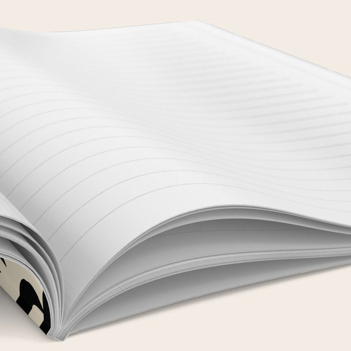 Tropical monstera plant leaf art pattern Notebook Gallery Image 2
