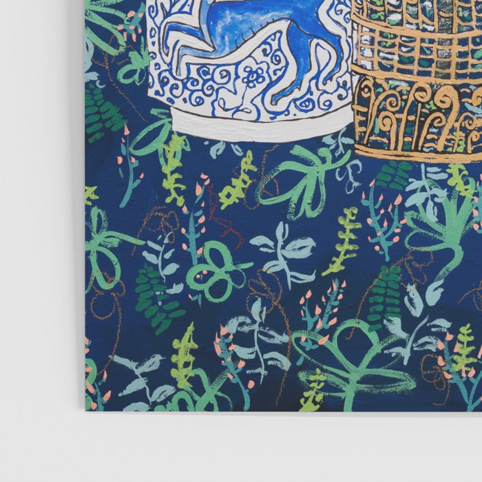 The Domesticated Jungle - Floral Still Life Poster Gallery Image 3