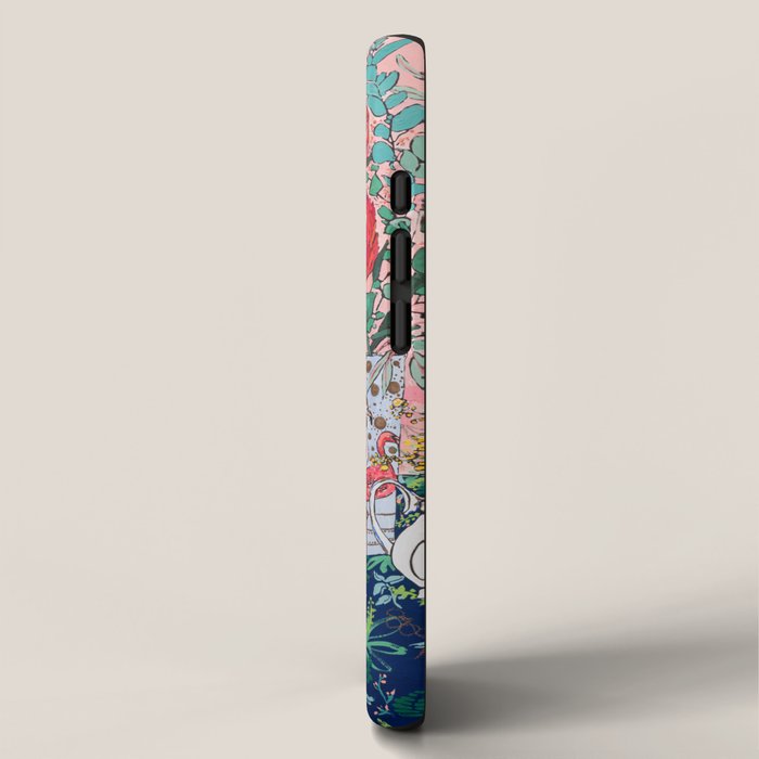 The Domesticated Jungle - Floral Still Life iPhone Case Gallery Image 2