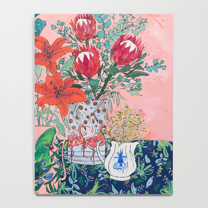 The Domesticated Jungle - Floral Still Life Notebook Gallery Image 4