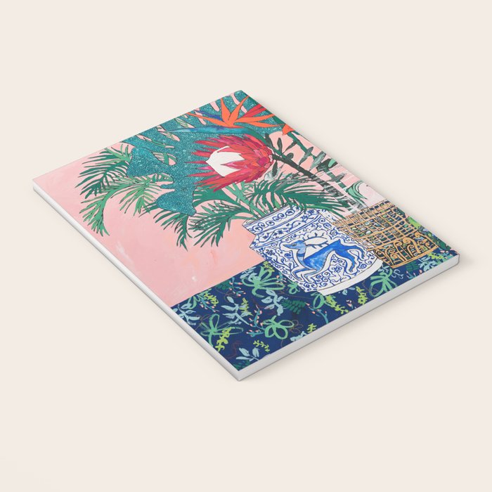 The Domesticated Jungle - Floral Still Life Notebook Gallery Image 3