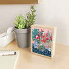 The Domesticated Jungle - Floral Still Life Mini Art Print Gallery Image 2