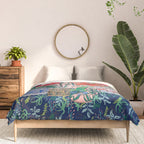 The Domesticated Jungle - Floral Still Life Comforter Gallery Image 3