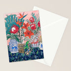 The Domesticated Jungle - Floral Still Life Stationery Card Gallery Image 2