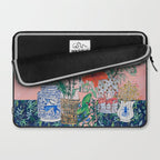 The Domesticated Jungle - Floral Still Life Laptop Sleeve Gallery Image 2