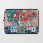 The Domesticated Jungle - Floral Still Life Laptop Sleeve Gallery Image 1