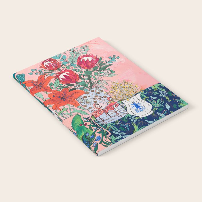 The Domesticated Jungle - Floral Still Life Notebook Gallery Image 2