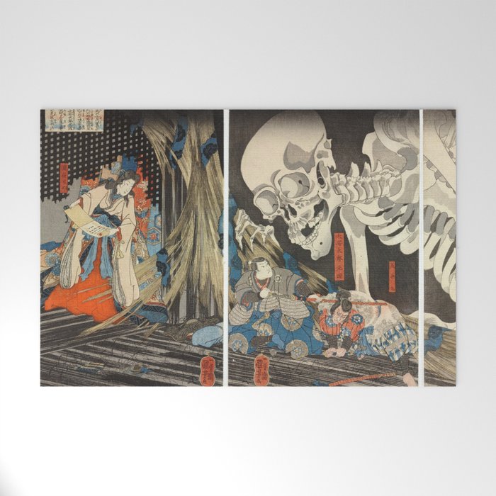 Takiyasha the Witch and the Skeleton Spectre Welcome Mat Gallery Image 1
