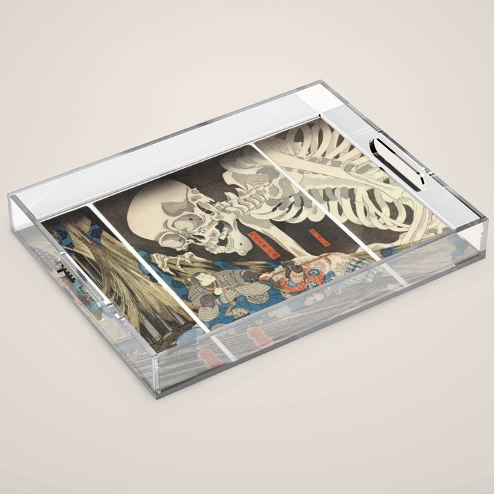 Takiyasha the Witch and the Skeleton Spectre Acrylic Tray Gallery Image 1