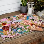 SUMMER BOTANICAL IX Outdoor Rug Gallery Image 2