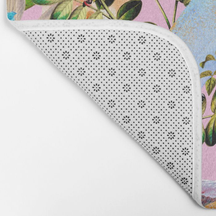 SUMMER BOTANICAL IX Bath Mat Gallery Image 2