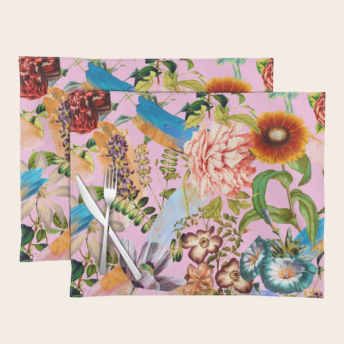 SUMMER BOTANICAL IX Placemat Gallery Image 1