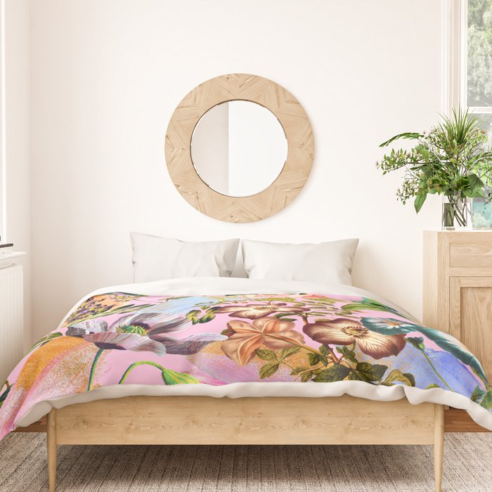 SUMMER BOTANICAL IX Duvet Cover Gallery Image 3