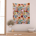 SUMMER BOTANICAL IX Wall Tapestry Gallery Image 2