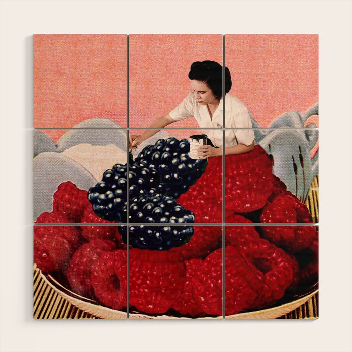 Berry-gate Wood Wall Art Gallery Image 1