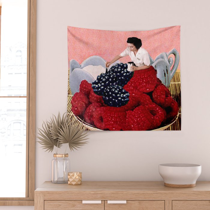 Berry-gate Wall Tapestry Gallery Image 2