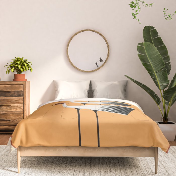 Striped Bird Trio II Comforter Gallery Image 3