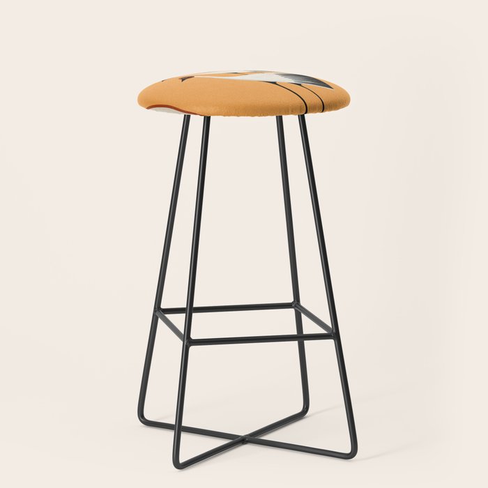 Striped Bird Trio II Stool Gallery Image 1