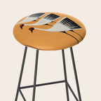 Striped Bird Trio II Stool Gallery Image 2