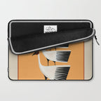 Striped Bird Trio II Laptop Sleeve Gallery Image 2