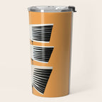 Striped Bird Trio II Travel Mug Gallery Image 2