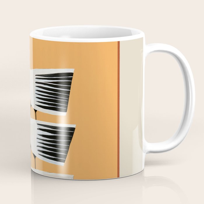 Striped Bird Trio II Coffee Mug Gallery Image 1