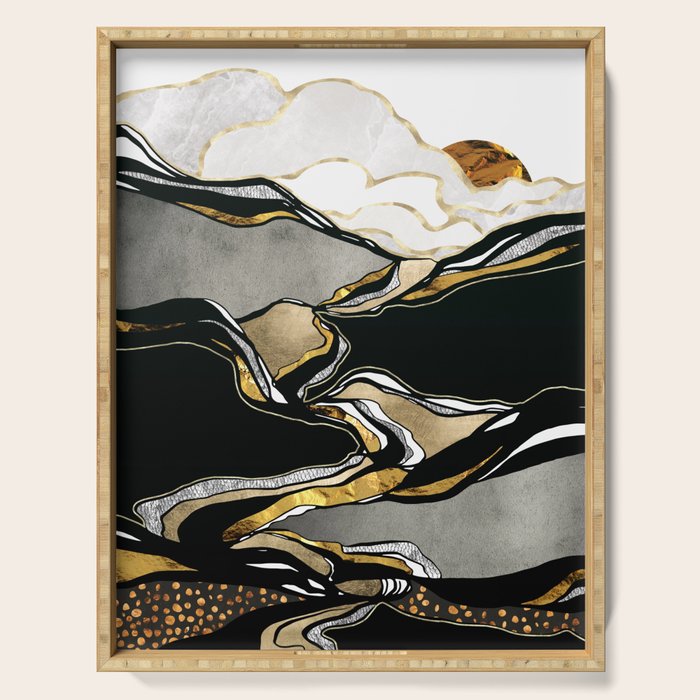Metallic Vista Serving Tray Gallery Image 1
