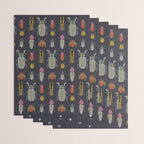 Beetle Specimens Wrapping Paper Gallery Image 3