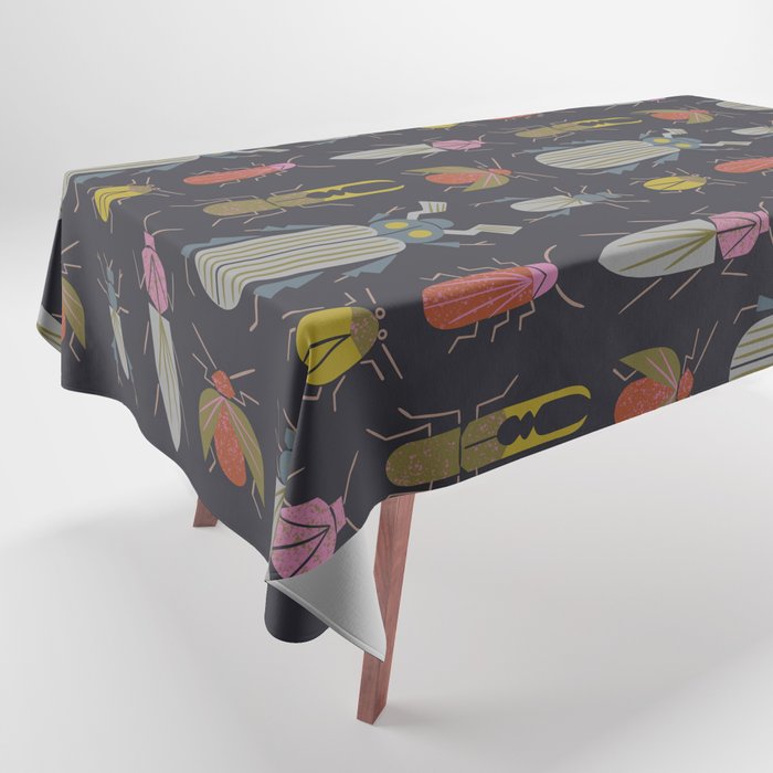 Beetle Specimens Tablecloth Gallery Image 1