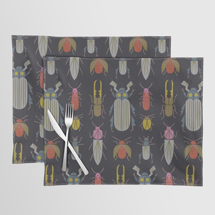 Beetle Specimens Placemat Gallery Image 1