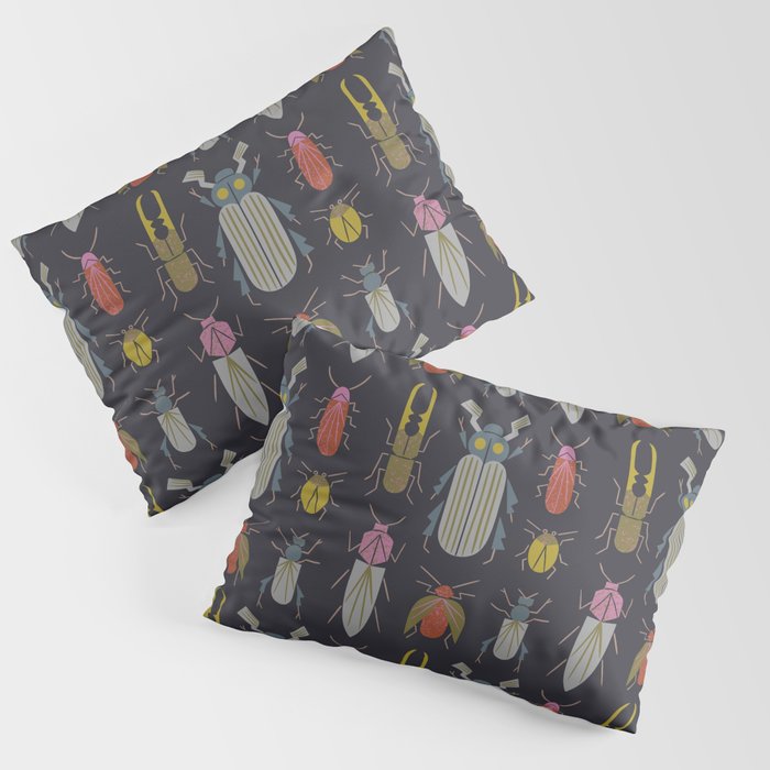 Beetle Specimens Pillow Sham Gallery Image 3