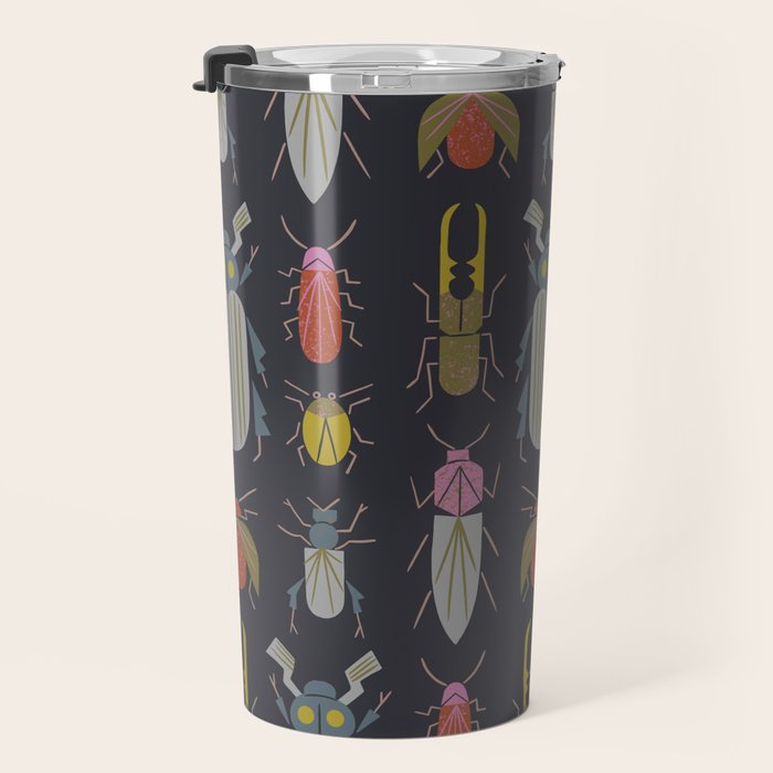 Beetle Specimens Travel Mug Gallery Image 3
