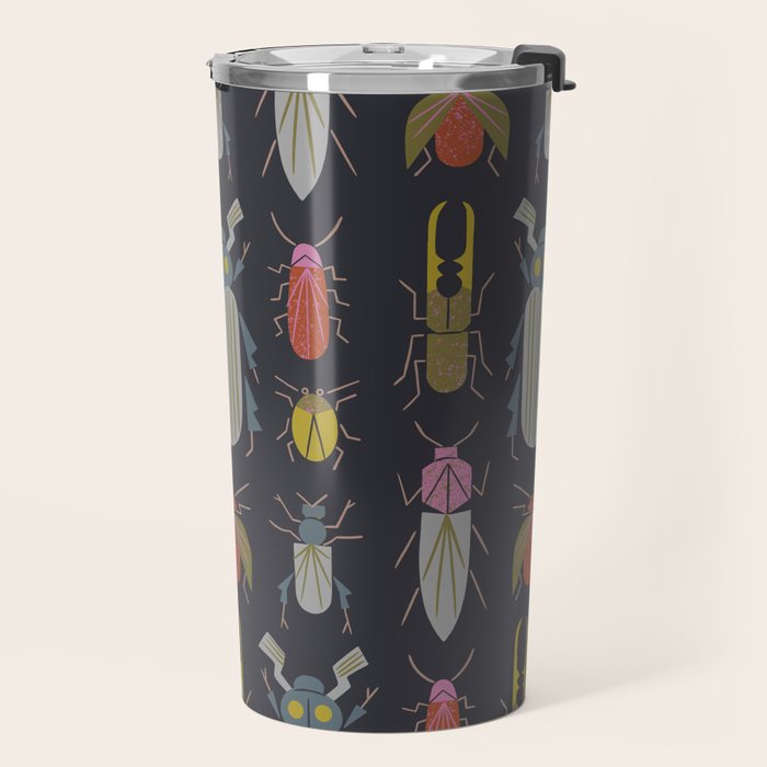 Beetle Specimens Travel Mug Gallery Image 2