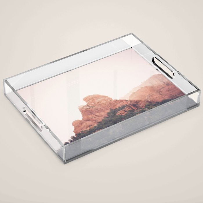 Sunrise in Sedona Acrylic Tray Gallery Image 1