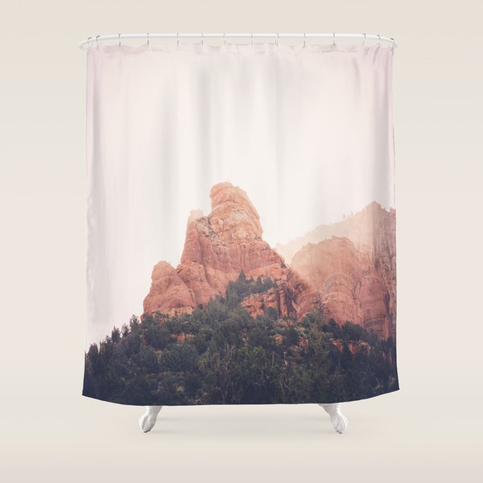 Sunrise in Sedona Shower Curtain Gallery Image 1