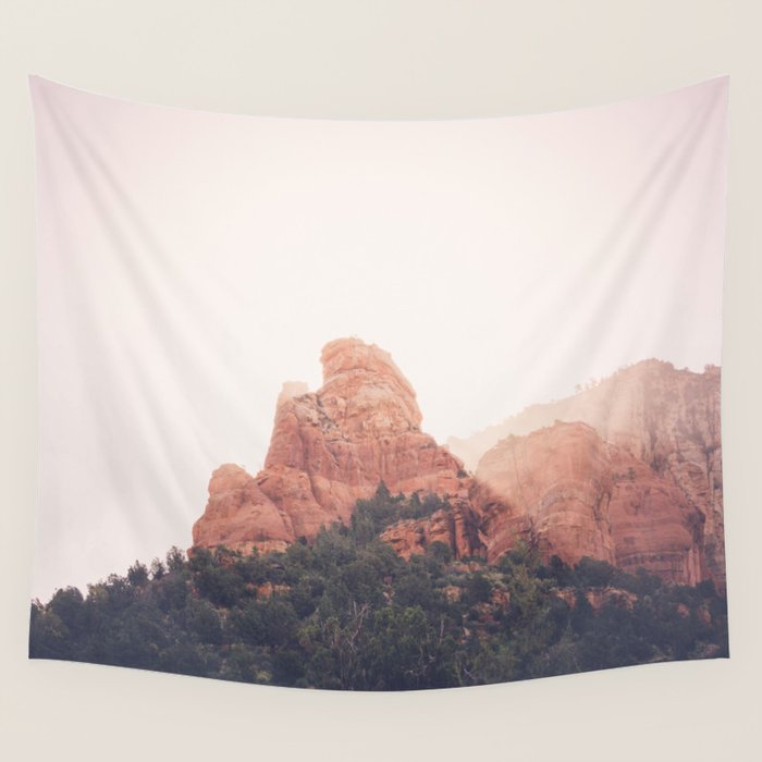 Sunrise in Sedona Wall Tapestry Gallery Image 4