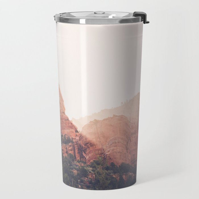 Sunrise in Sedona Travel Mug Gallery Image 2
