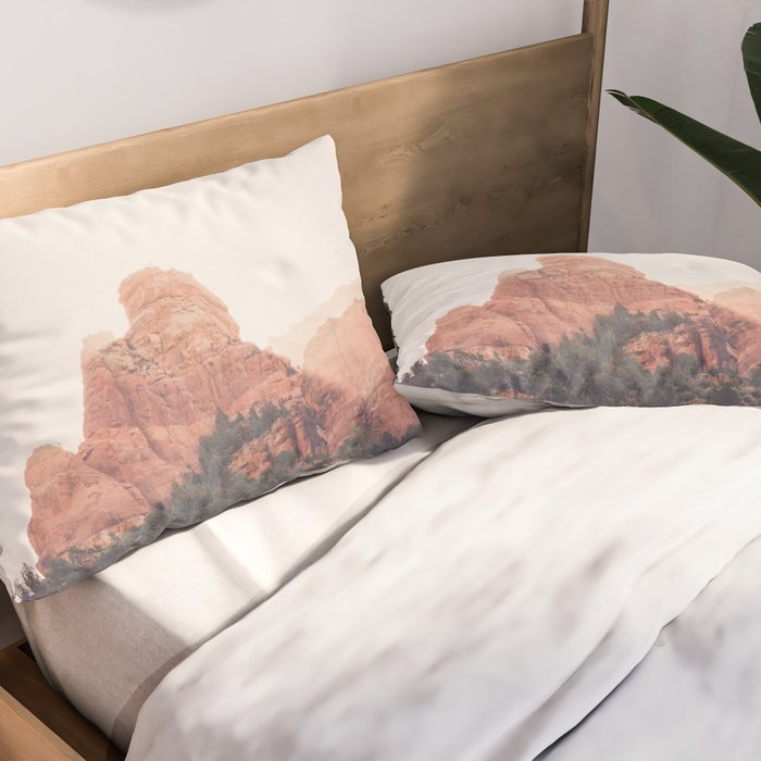 Sunrise in Sedona Pillow Sham Gallery Image 2