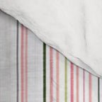 Vintage Pastel Striped Pattern Soft Aesthetic  Comforter Gallery Image 4