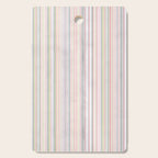 Vintage Pastel Striped Pattern Soft Aesthetic  Cutting Board Gallery Image 1