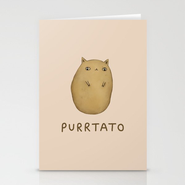 Purrtato Stationery Card Gallery Image 2