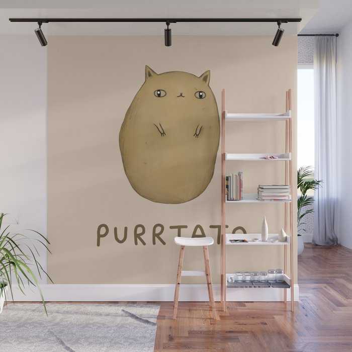 Purrtato Wall Mural Gallery Image 1
