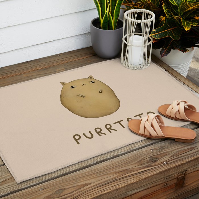 Purrtato Outdoor Rug Gallery Image 2