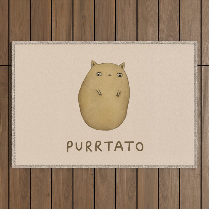 Purrtato Outdoor Rug Gallery Image 1
