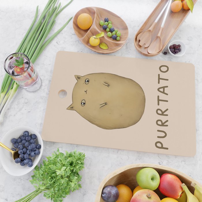 Purrtato Cutting Board Gallery Image 2